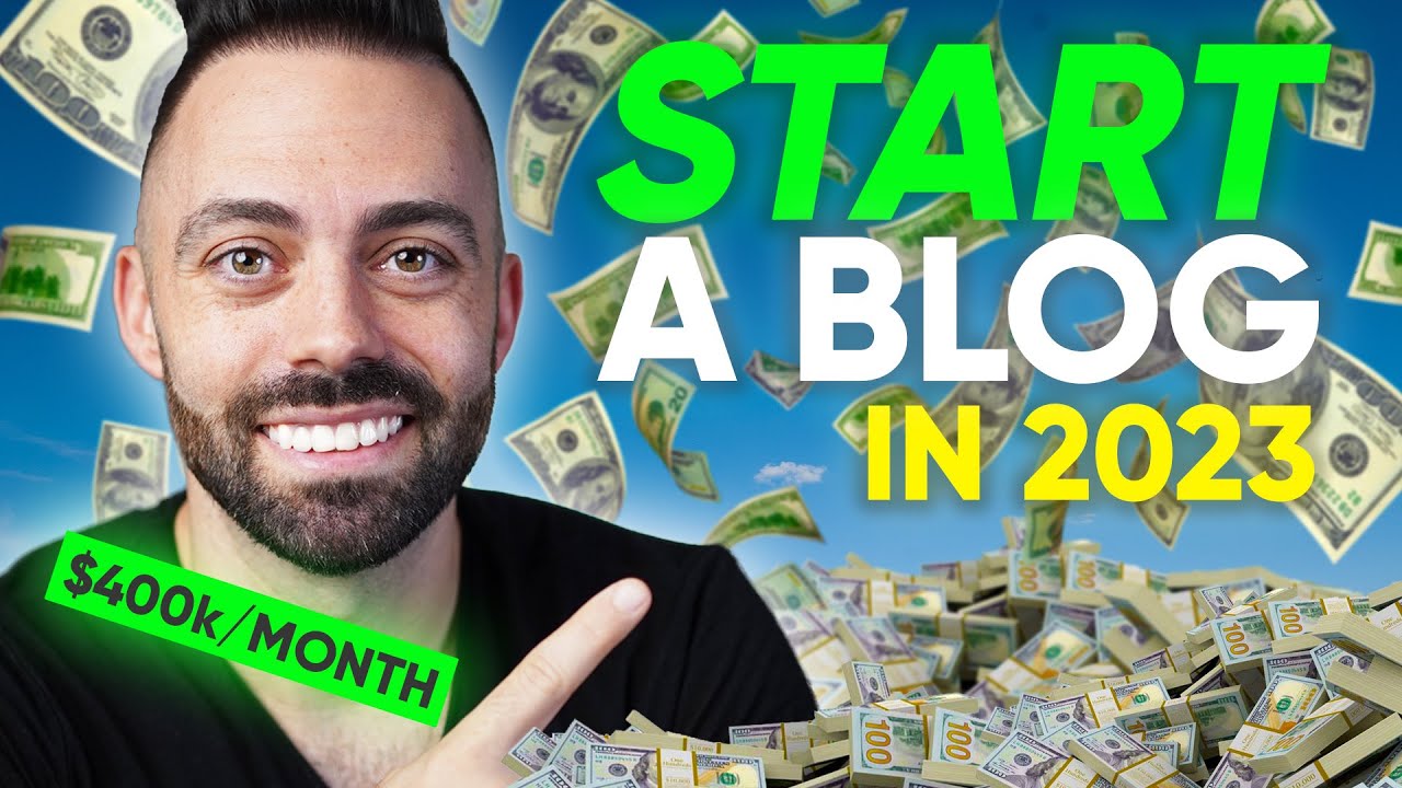 How to Start a Blog in 2023 (57 Minute Masterclass)
