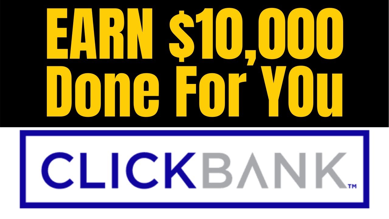 Done For You Clickbank Affiliate Marketing (Make Money Online)